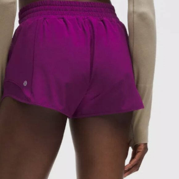 Lululemon purple hottie hots 4in - Picture 2 of 2